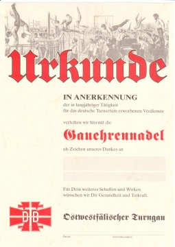 Urkunde